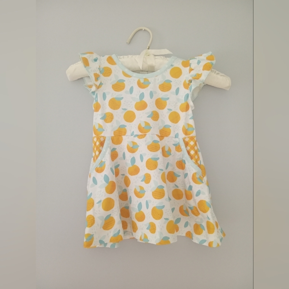 Marie Nicole Clothing Oranges Dress Kids XXS